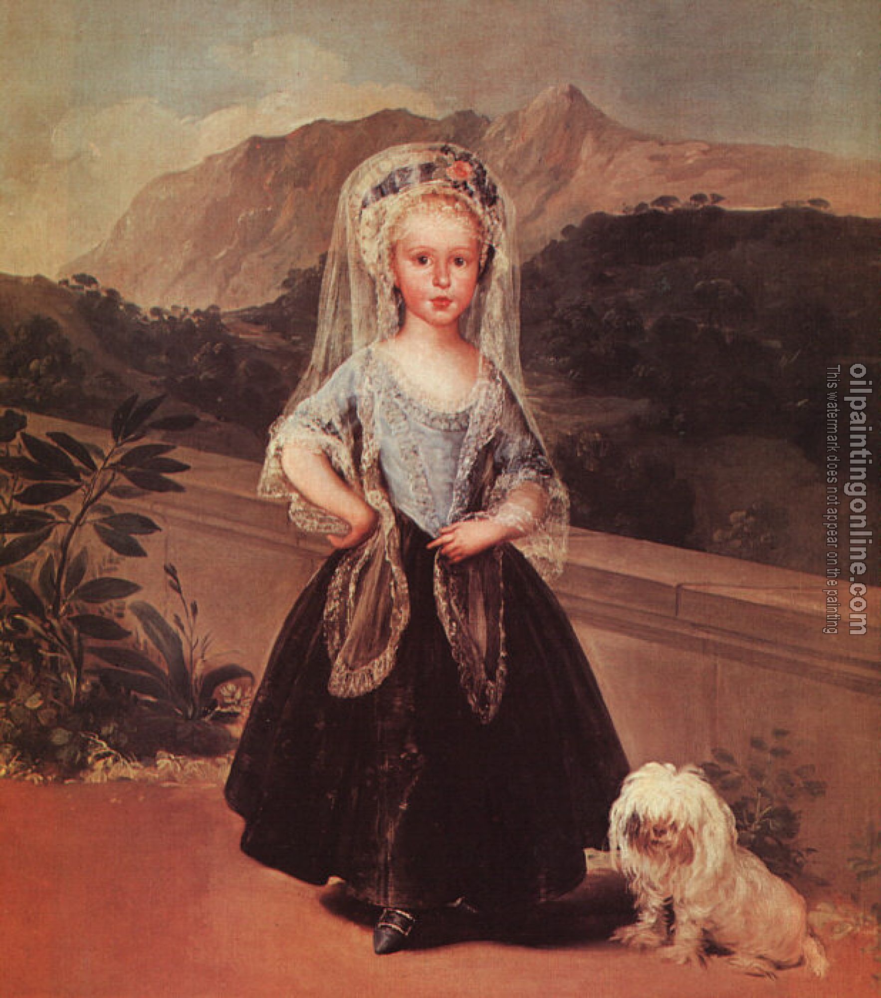 Goya, Francisco de - Portait of Maria Teresa de Borbony Vallabriga